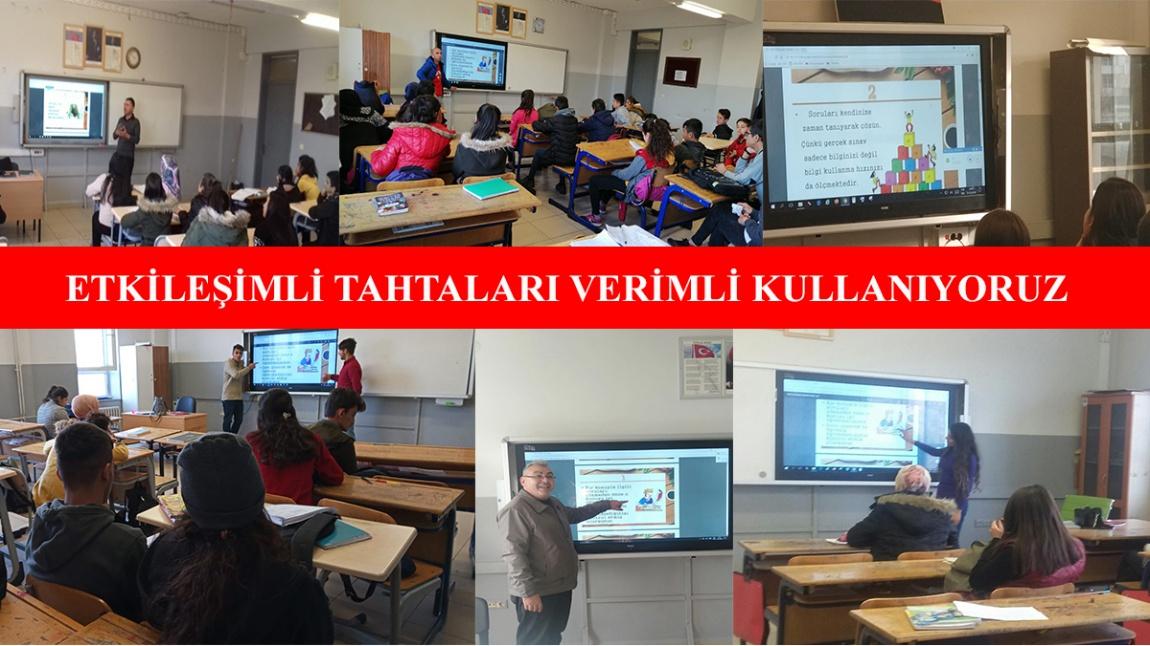 Etkileşimli Tahtaları Verimli Kullanıyoruz